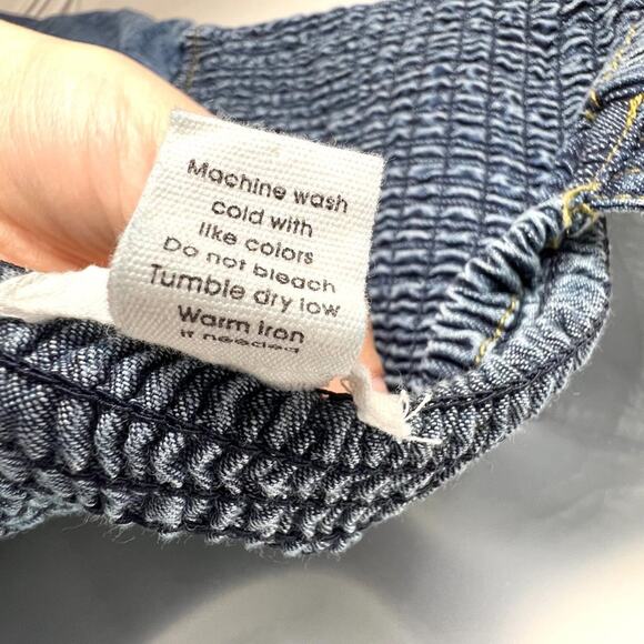 Japna Denim Sweetheart Neckline Mini Dress Small - Picture 8 of 8